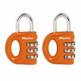 Bộ 2 khóa móc Master Lock 2x30mm 633 EURT  