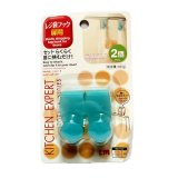 Bộ 2 móc gài cánh tủ treo túi nilon km-1137