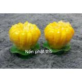 Bộ 2 nến phật thủ phong thủy TK09