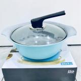 Bộ 2 nồi cao cấp nhập khẩu vân đá ceramic ilo Korea