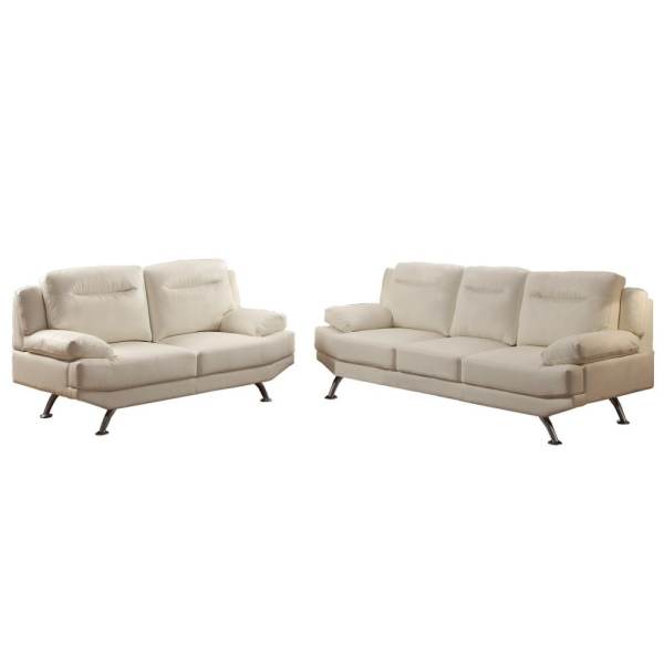 Bộ 2 sofa băng Klosso KCB002-SK (Kem)