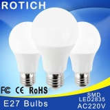Bộ 3 bóng đèn Ecolight LED Bulb 9W E27 ( ánh sáng vàng )