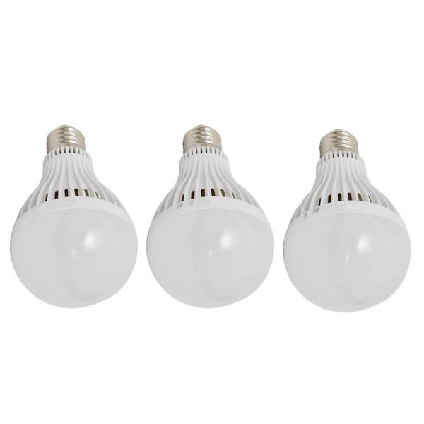 Bộ 3 Bóng đèn tích điện thông minh Led 9W (Ánh sáng Trắng)