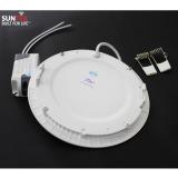 Bộ 3 đèn LED âm trần SUNTEK 9W  (Ánh sáng vàng) (Vàng)