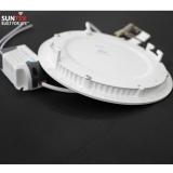 Bộ 3 đèn LED âm trần SUNTEK 9W  (Ánh sáng vàng) (Vàng)