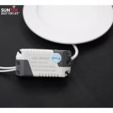 Bộ 3 đèn LED âm trần SUNTEK 9W  (Ánh sáng vàng) (Vàng)