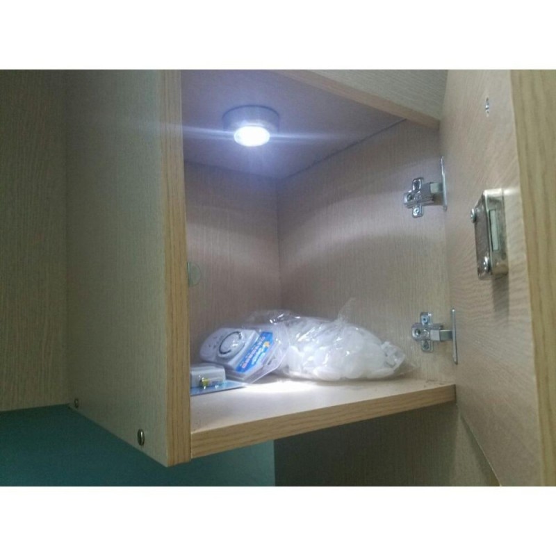 Bảng giá Bộ 3 đèn LED dán tường, tủ quần áo chiếu sáng