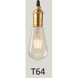 Bộ 3 Đèn led Edison T64 4w trang trí nghệ thuật - Tiết Kiệm Điện Năng - BH 6 Tháng