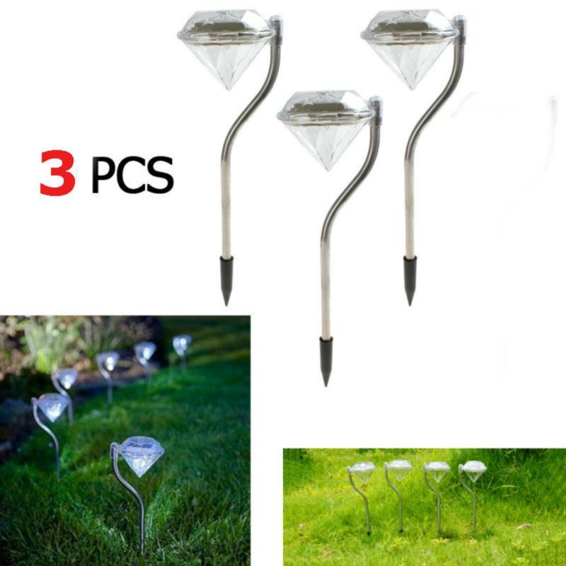 Bộ 3 đèn năng lượng mặt trời kim cương MT65X3