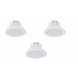Bộ 3 đèn philips led downlight âm trần 44083 9w
