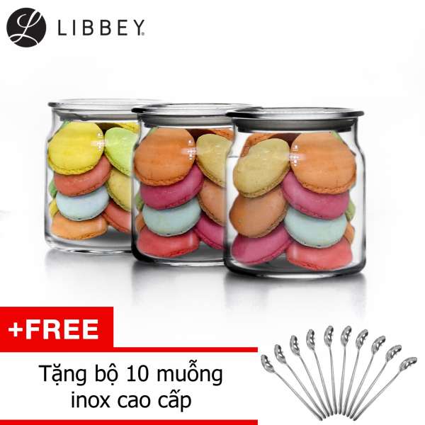 Bô 3 Hũ thủy tinh Classic Storage Jar - 1000