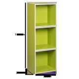 Bộ 3 Kệ hộc trang trí Modulo Home Kubo 1023-G (Xanh Lá)