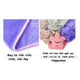 Bộ 3 khăn lau tay nhà bếp Happyness siêu thấm cao cấp