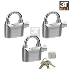 Bộ 3 khóa chống trộm thông minh Kinbar (Bạc)