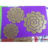 Bộ 3 khuôn mica làm hoa hồng
