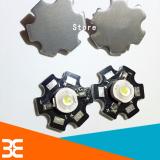 Bộ 3 Led Công Suất 1W Sáng Trắng ( Tặng 3 Đế Tản Nhiệt Chưa Hàn )