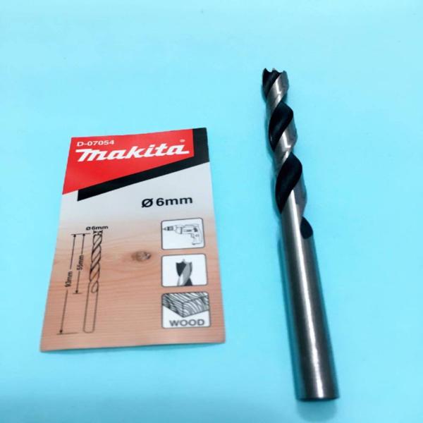 Bộ 3 mũi khoan gỗ 6mm Makita D-07054