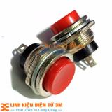 Bộ 3 Nút Nhấn Đề Sắt To 15mm ( màu sắc ngẫu nhiên)