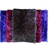 Bộ 3 thảm chùi chân lông nhung bóng 40x60 (Xanh - đỏ- tím)
