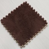 Bộ 30 miếng thảm lông xốp lắp ghép 30x30cm (Nâu be)