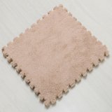 Bộ 30 miếng thảm lông xốp lắp ghép 30x30cm (Nâu be)