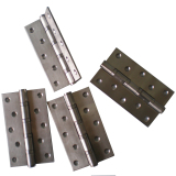 Bộ 4 bản lề lá inox 127x76x3 (bạc)