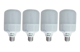 Bộ 4 bóng đèn Led Bulb 20w MPE (Ánh sáng trắng)