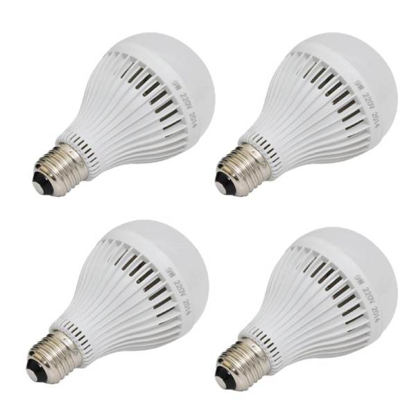 Bộ 4 bóng đèn LED Tường An E27 9W (Trắng)