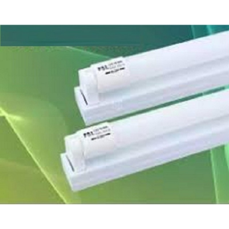 Bộ 2 bóng đèn tuýp led T8 9W 60cm (Trắng) + 2 máng đèn 60cm