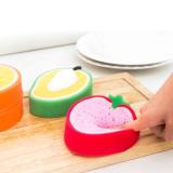 [HCM]Bộ 4 bông mút rửa chén hình trái cây