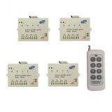 Bộ 4 công tắc điều khiển từ xa 4 thiết bị TPE RC5G4 + Remote 8 nút 315Mhz R2.5