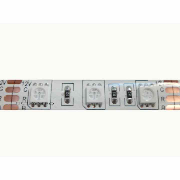 Bộ 4 Cuộn Led dây dán 5m 5050 có keo đơn màu Trắng