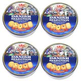 Bộ 4 Hộp Bánh Quy Danish Selection Malaysia 908gr x 4