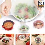 Bộ 4 Màng Bọc Thực Phẩm Silicon an toàn Stretch And Fresh
