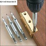 Bộ 4 mũi khoan bản lề chuôi lục giác