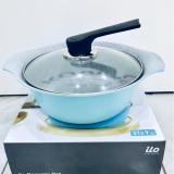 Bộ 4 nồi 8 món vân đá ceramic ilo Hàn Quốc