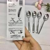 Bộ 4 thìa (muỗng) Inox Uống Trà, Café (Japan)