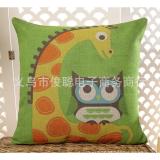 45x45cm trangtrinhacua BỘ 4 VỎ GỐI TỰA LƯNG CHIM CÚ NHƯ HÌNH gối tựa sofa pillowcase backrest pillow gối tựa lưng văn phòng gối tựa lưng ghế văn phòng gối tựa lưng vỏ gối vuông vỏ gối nằm