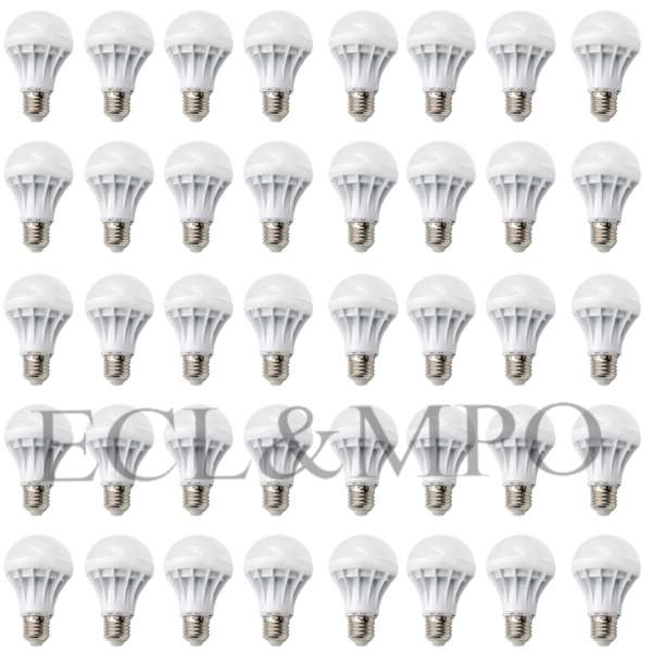 Bộ 40 bóng đèn LED BULB 7W (Ánh Sáng Trắng)