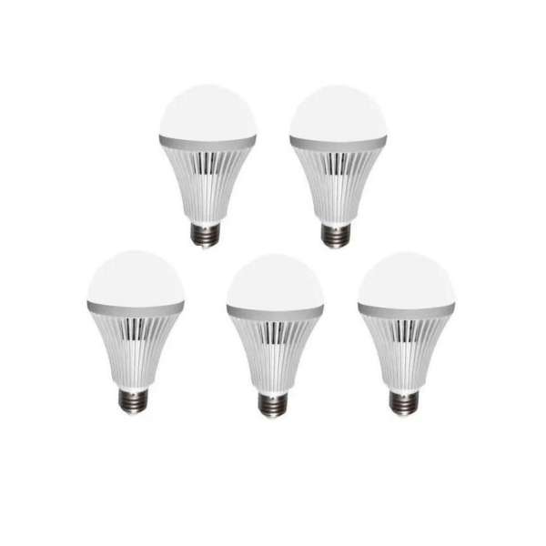 Bộ 5 Bóng đèn Led Bulb cảm ứng cơ thể thông minh 12W tự động tắt mở(Trắng) shopaha247