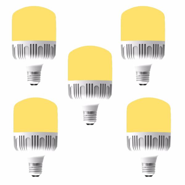 Bộ 5 bóng đèn led Bulb chống nước 5w ( ánh sáng vàng )