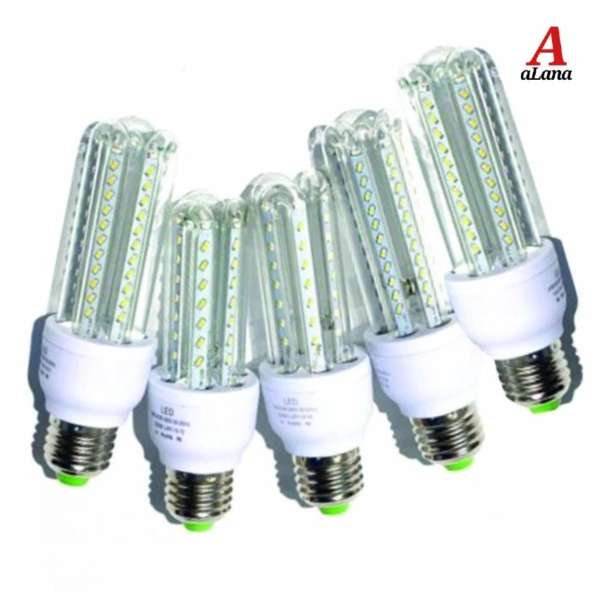 Bộ 5 bóng đèn led chữ U 12w (ánh sáng trắng)