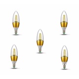 Bộ 5 bóng đèn led trái ớt E14 7w sáng trắng