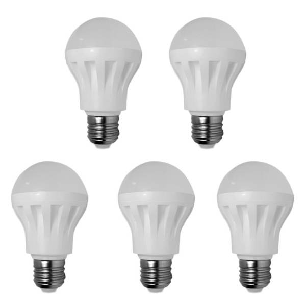 Bộ 5 bóng đèn LED Tường An E27 5W (Trắng)