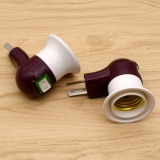 Bộ 5 Chuôi đèn có công tắc tắt mở 220V