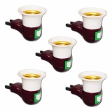 Bộ 5 Chuôi đèn có công tắc tắt mở 220V