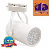 Bộ 5 Đèn led rọi ray vỏ trắng ánh sáng trắng 7W - MD61