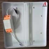 Bộ 5 đèn led nổi ốp trần 24w vuông 2 màu 3 chế độ ánh sáng trắng vàng