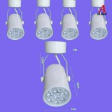 Bộ 5 đèn led rọi ngồi 7w vỏ trắng ánh sáng trắng