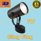 Bộ 5 Đèn Led Rọi ngồi COB vỏ đen ánh sáng vàng 7W - MD68